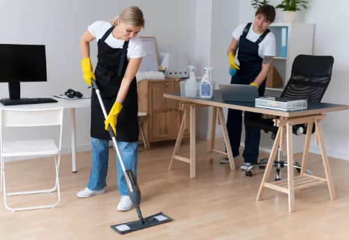 Nettoyage de bureau professionnel à Cherveux